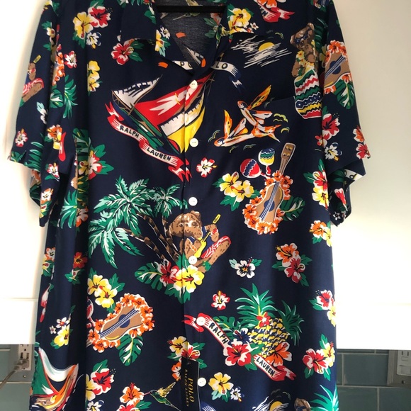 Polo Ralph Lauren Teddy Bear Hawaiian 